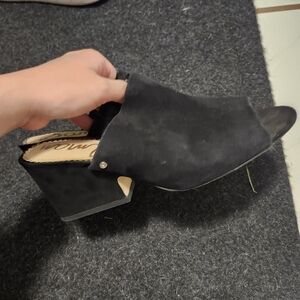 Sam Edelman Black Mules